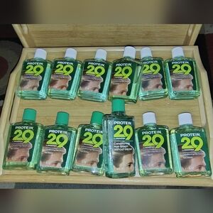 Mennen Protein 29 Conditioning Hair Groom Tonic Mens Vintage Old Stock 12 Count